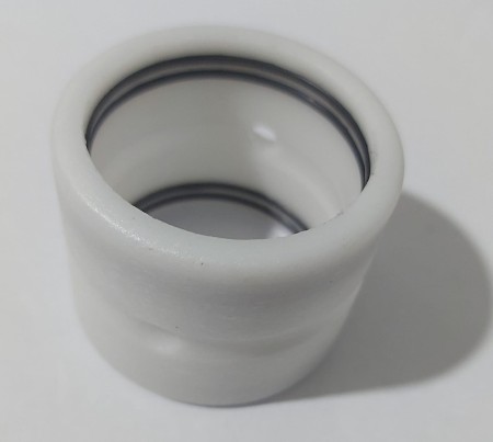 G-2  BUCHA RETA DE TECNIL FLANGE GUERRA - Imagem 2