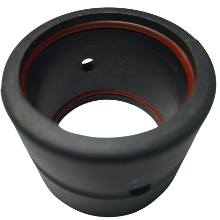 G-4  BUCHA RETA DE NYLON FLANGE GUERRA COM VEDACAO INTERNA - Imagem 4