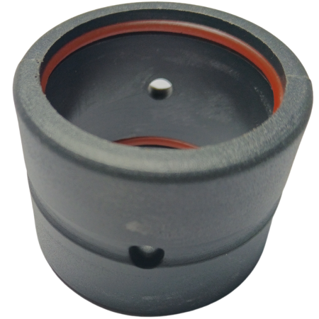 G-4  BUCHA RETA DE NYLON FLANGE GUERRA COM VEDACAO INTERNA