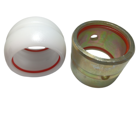 R-1G KIT DE BUCHA MANCAL CONICA TECNIL C GAXETA  TECNIL+AÇO - Imagem 2