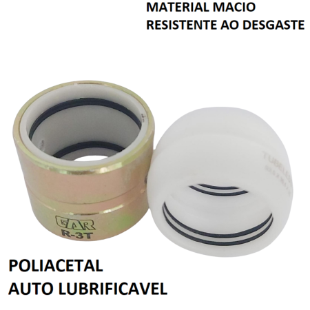 G-3G KIT S GUERRA COM BUCHA DE VEDAÇAO GAXETA E RETA DE AÇO COM REFIL DE TECNIL - Imagem 7