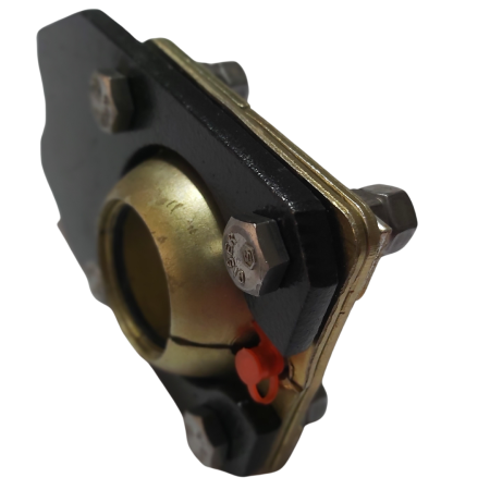 FBI-7  MANCAL AÇO 4 PARTES COM BUCHA DE METAL MICROFUNDIDA + SUPORTE COMPLETO - Imagem 5