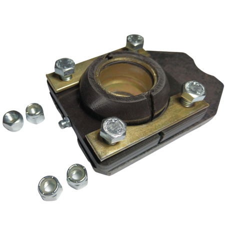 FBI-15  MANCAL 2 PARTES NYLON COM BUCHA DE METAL MICRO-FUNDIDA COM SUPORTE COMPLETO - Imagem 3