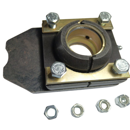 FBI-15  MANCAL 2 PARTES NYLON COM BUCHA DE METAL MICRO-FUNDIDA COM SUPORTE COMPLETO - Imagem 4