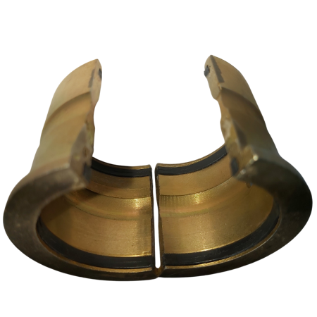 FBI-18 FLANGE: BUCHA COM ABA  METAL MICRO-FUNDIDO BI-PARTIDA DA CARRETA GUERRA - Imagem 2