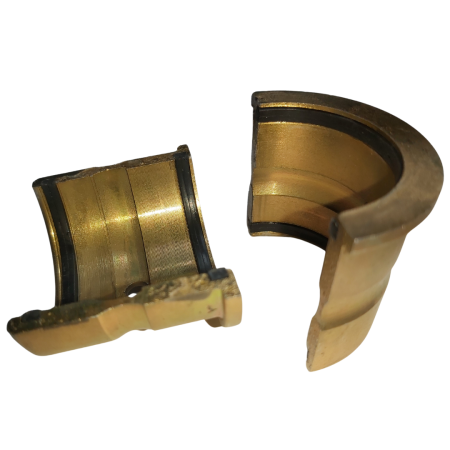 FBI-18 FLANGE: BUCHA COM ABA  METAL MICRO-FUNDIDO BI-PARTIDA DA CARRETA GUERRA - Imagem 6