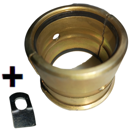 FBI-20 FLANGE: BUCHA DE METAL MICRO FUNDIDO COM UNHA DA CARRETA RANDON - Imagem 3