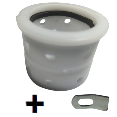 FBI-31 FLANGE SOLDADA: BUCHA COM ABA DE POLIACETAL DESLIZANTE BI-PARTIDA COM UNHA DA CARRETA RANDON - Imagem 3