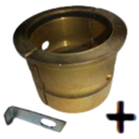 FBI-29 FLANGE: BUCHA METAL MICRO-FUNDIDO PARA SPIDER PARAFUSADO MAIS UNHA