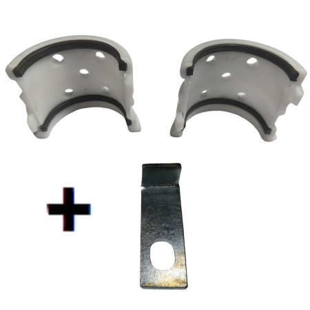FBI-32 FLANGE SPIDER PARAFUSADA: BUCHA COM ABA DE POLIACETAL DESLIZANTE BI-PARTIDA COM UNHA DA CARRETA RANDON - Imagem 4