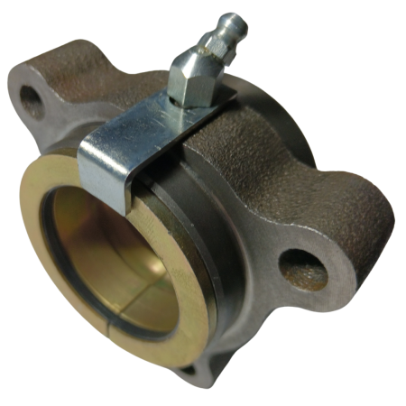FBI-28 FLANGE PARAFUSADA SPIDER TUBLESS COM BUCHA DE METAL MICRO-FUNDIDO COMPLETA CARRETA RANDON - Imagem 2