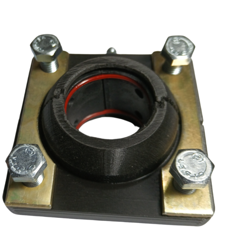 FBI-10  MANCAL 2 PARTES DE NYLON COM BUCHA DE NYLON BI PARTIDA - Imagem 3