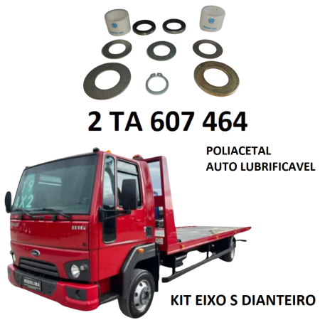 V-HD3 REPARO EIXO S DIANTEIRO MASTER 325 HD /EIXOS 32 MM VWC - 7100/8140 2 TA 607 464 FORD - 814,816 QUINELATO QA5646 - Imagem 3